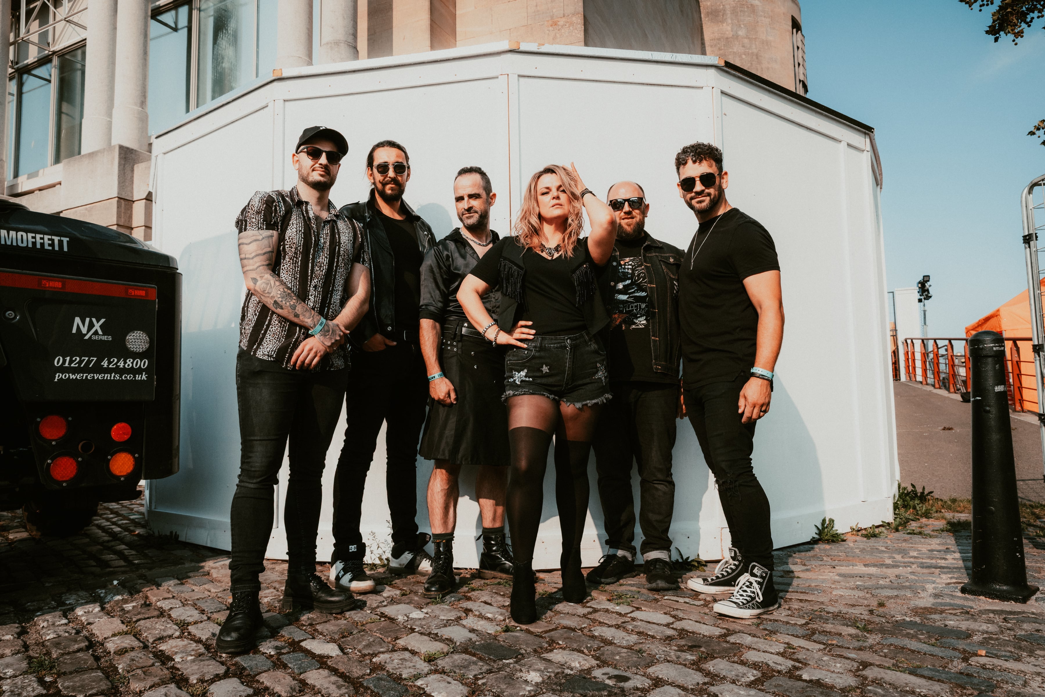 Rock Iconic backstage shot